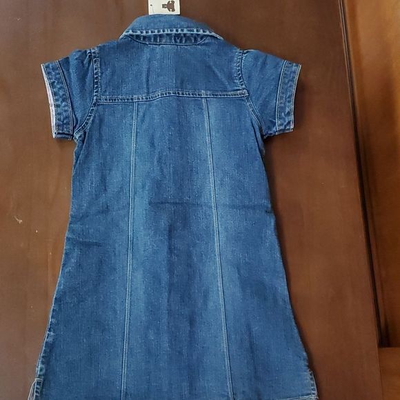 #15 Baby Gap girls denim (stretch) dress with matching underpants ***NEW*** - Picture 7 of 8